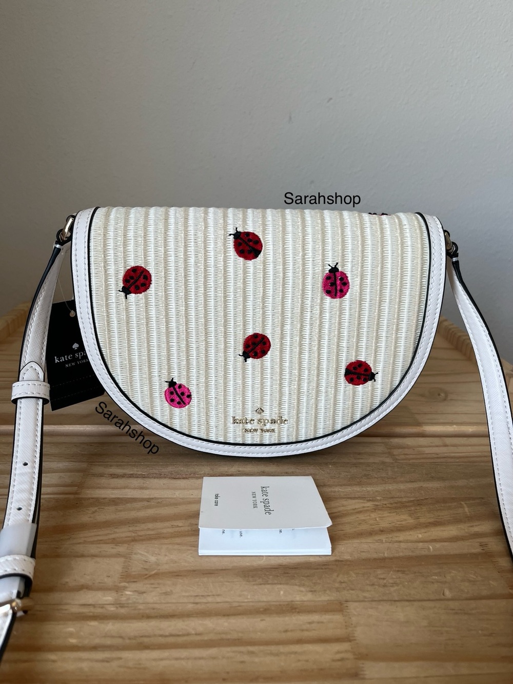 ♠️Kate Spade Luna dottie crescent crossbody